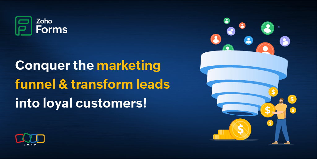 Mastering the marketing funnel with Zoho Forms