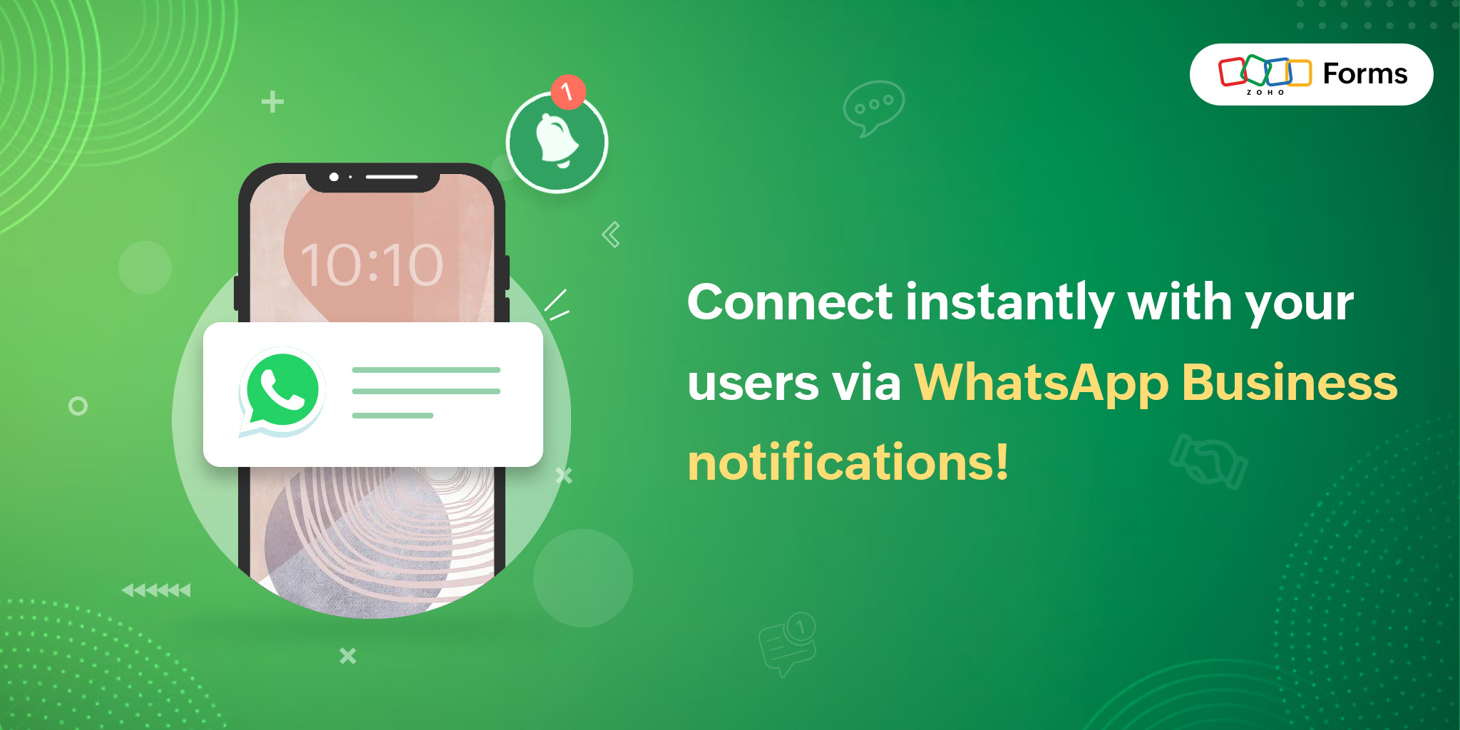 Harness the Power of our new WhatsApp Notifications: Stand Out and Get Noticed!