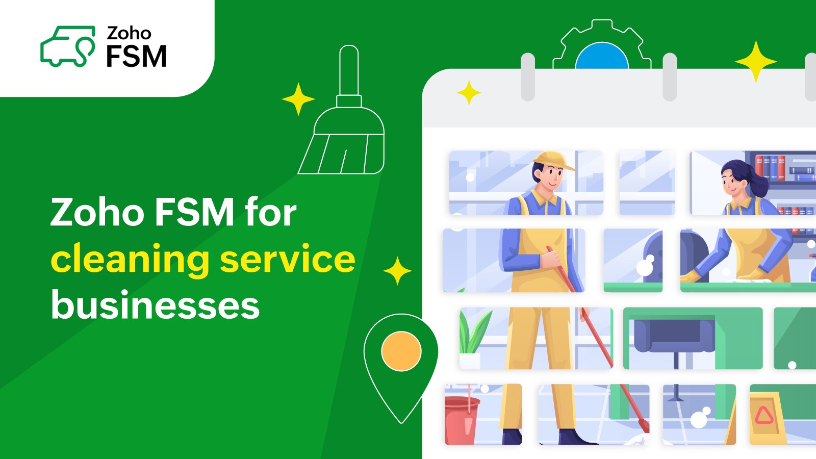 The ultimate guide to managing cleaning services with Zoho FSM