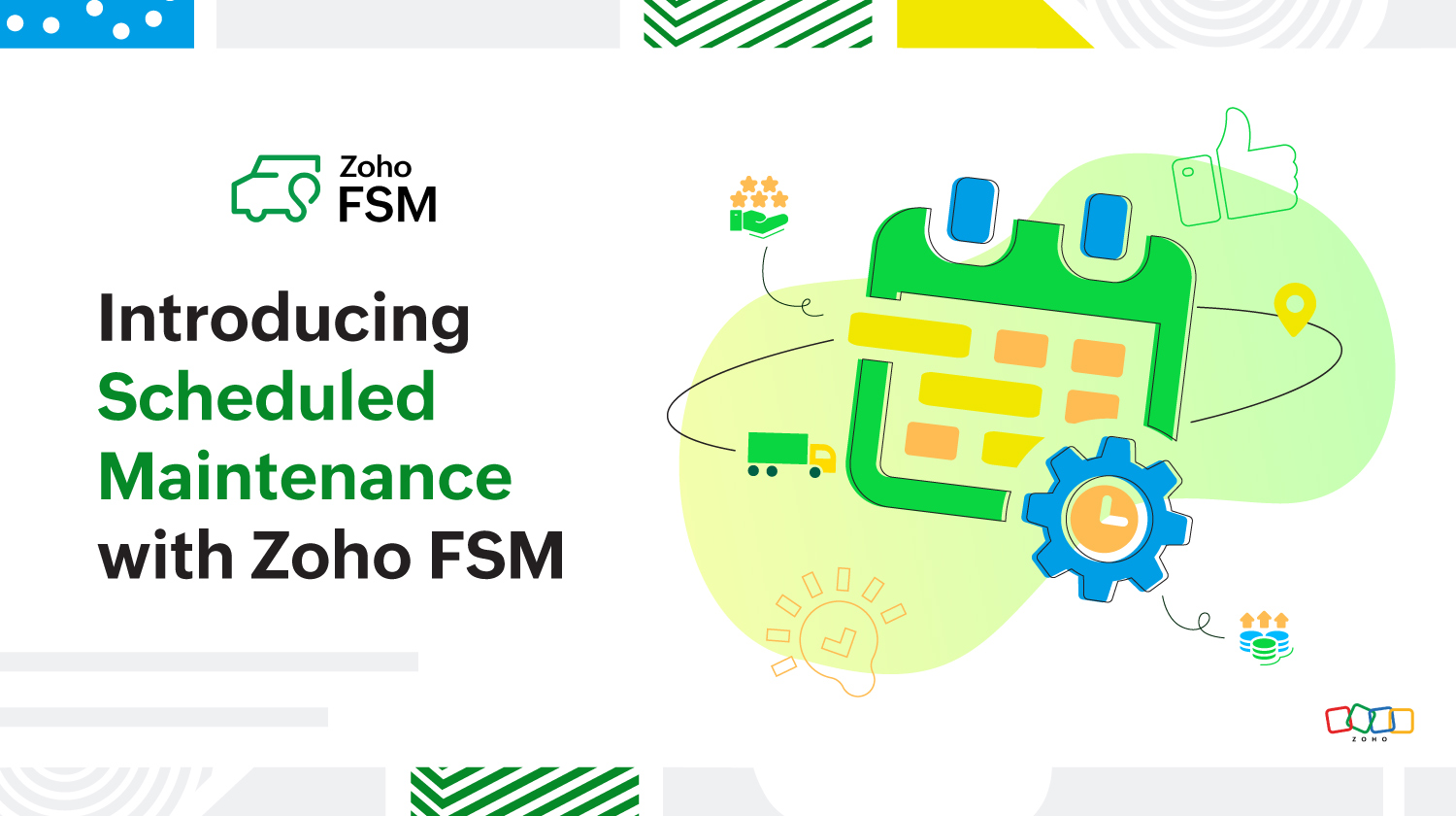 Scheduled Maintenance with Zoho FSM