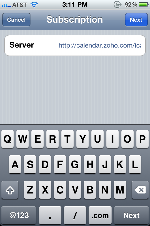 Subscribing to Zoho Calendar on iPhone/iPad Zoho Blog