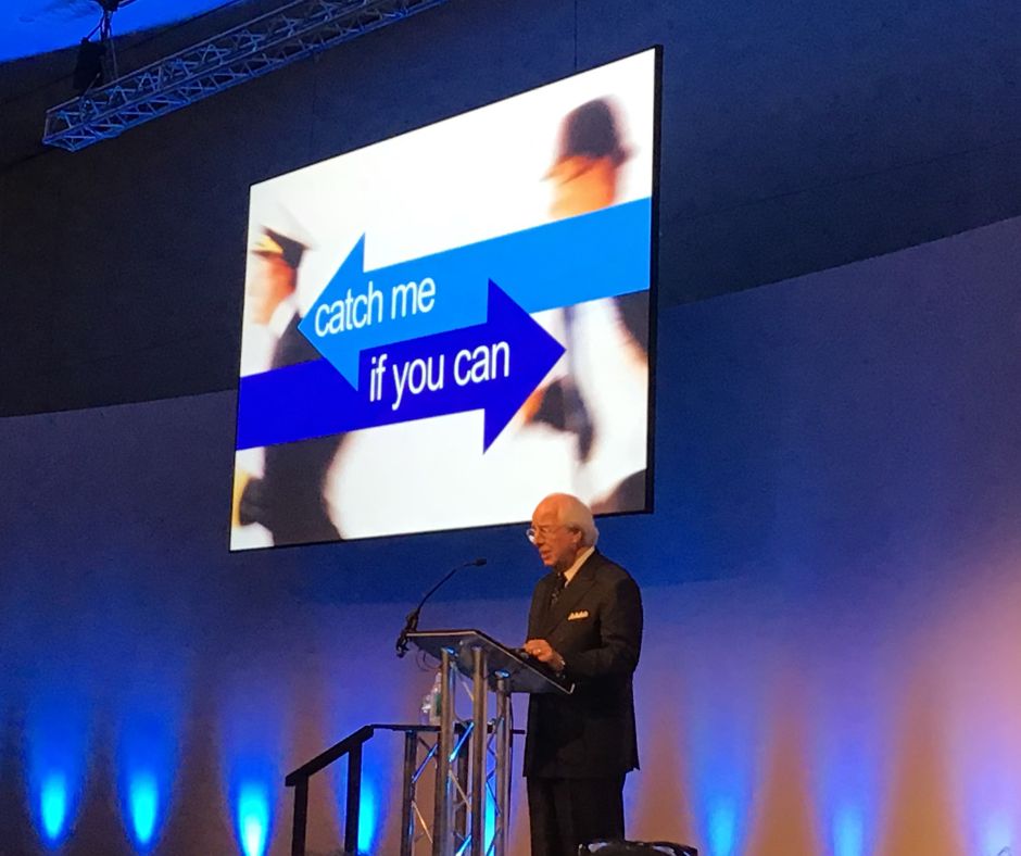 Frank Abagnale at the 2019 Gartner IOCS Summit