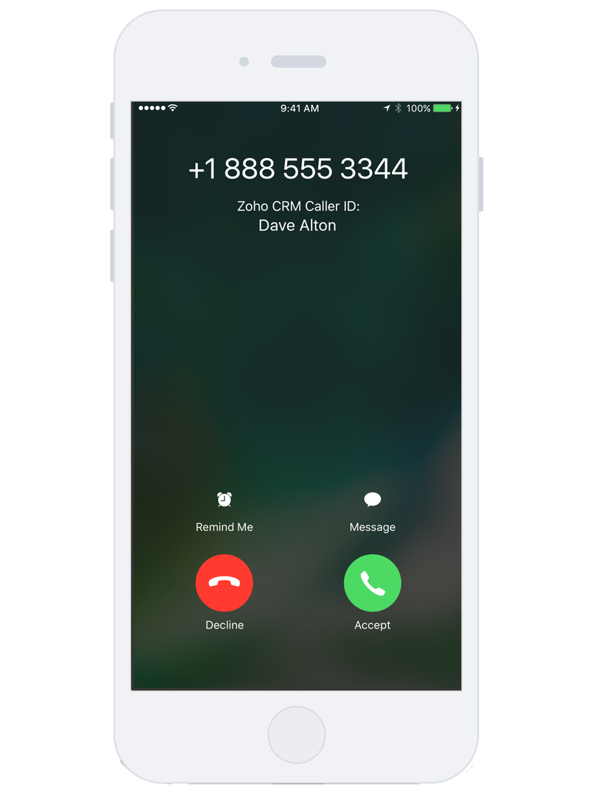 CRM caller ID