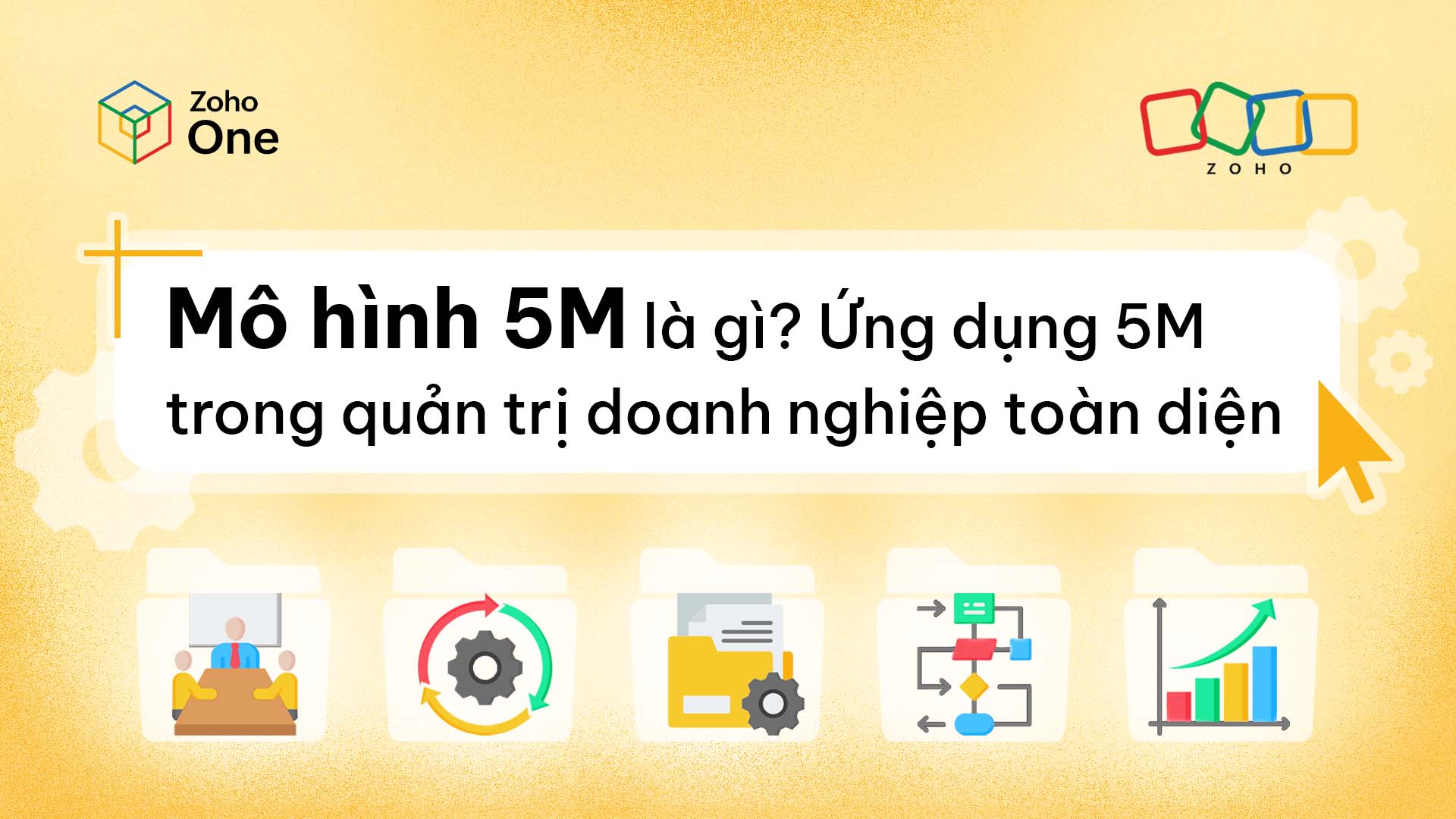 Mô hình 5M là gì? Ứng dụng 5M trong quản trị doanh nghiệp toàn diện