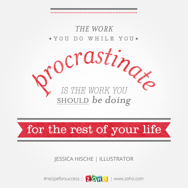 Procrastinate Quote