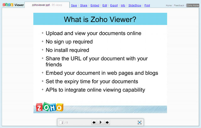 Presentation Viewer