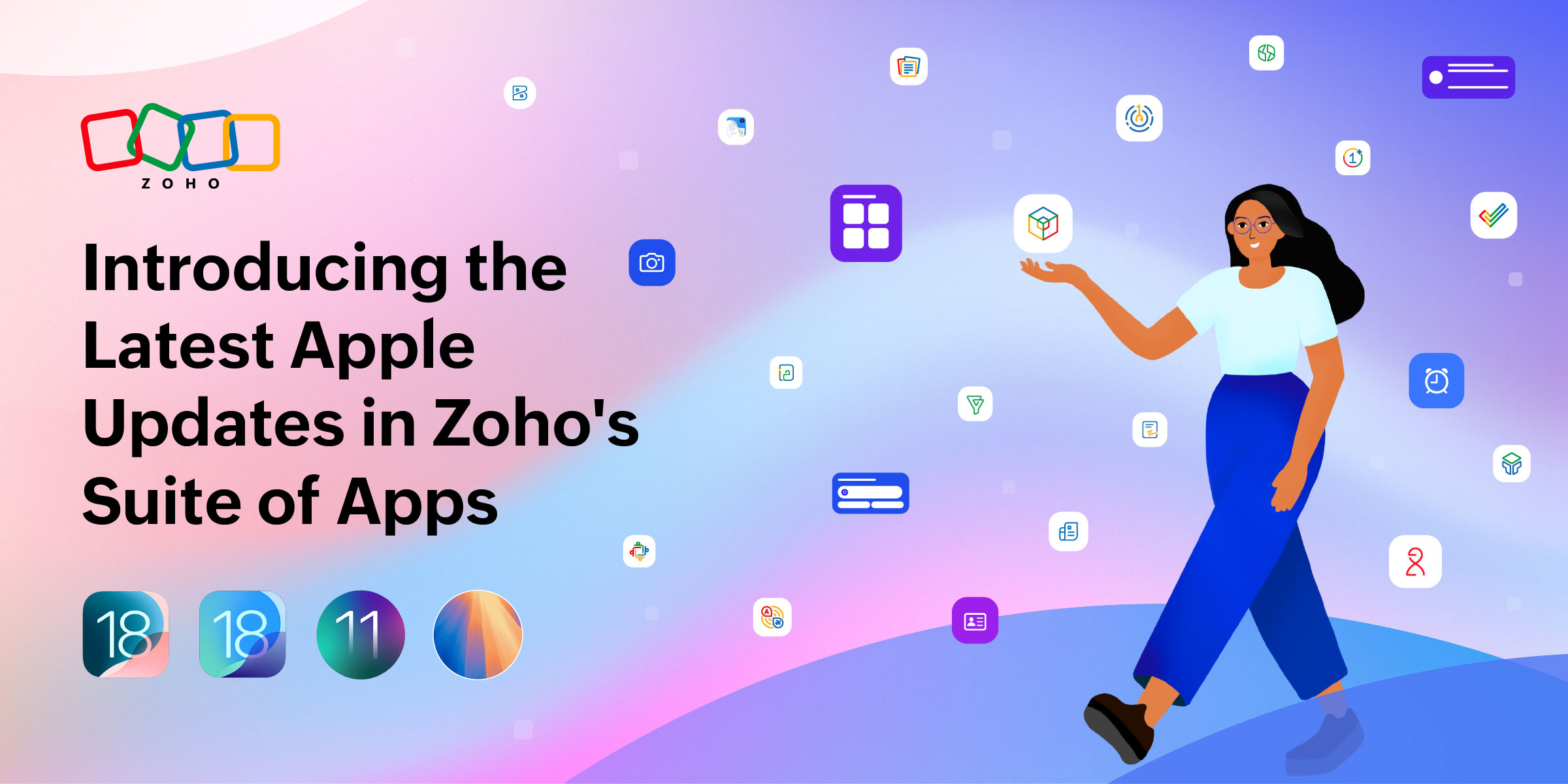 Introducing the latest Apple updates in Zoho's suite of apps - Zoho Blog