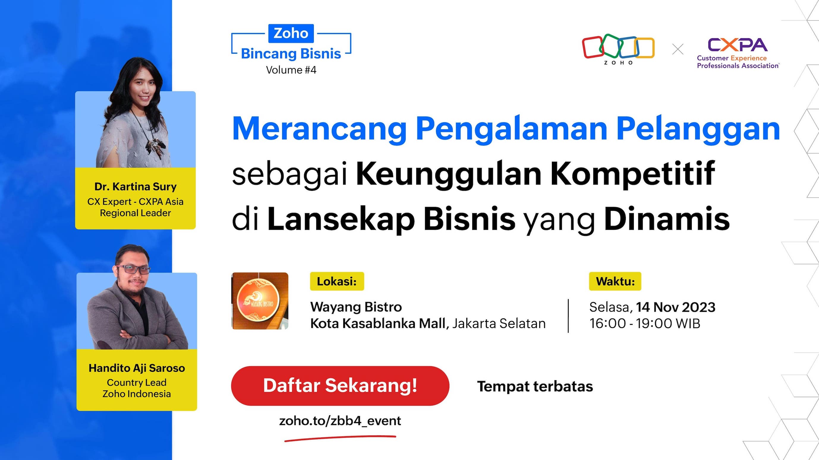 zoho boncang bisnis customer experience