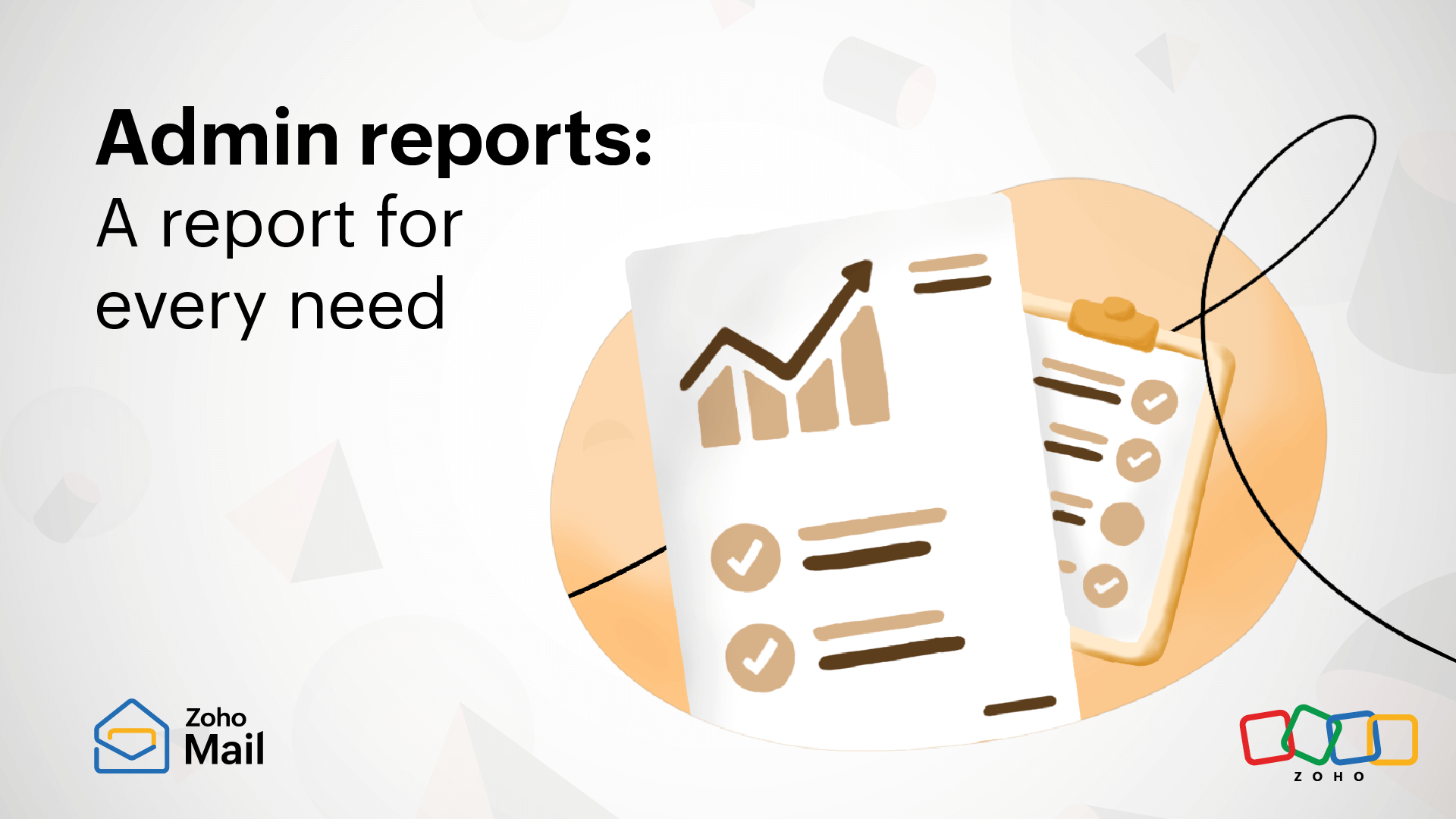 Zoho Mail's Admin reports: A report for every need