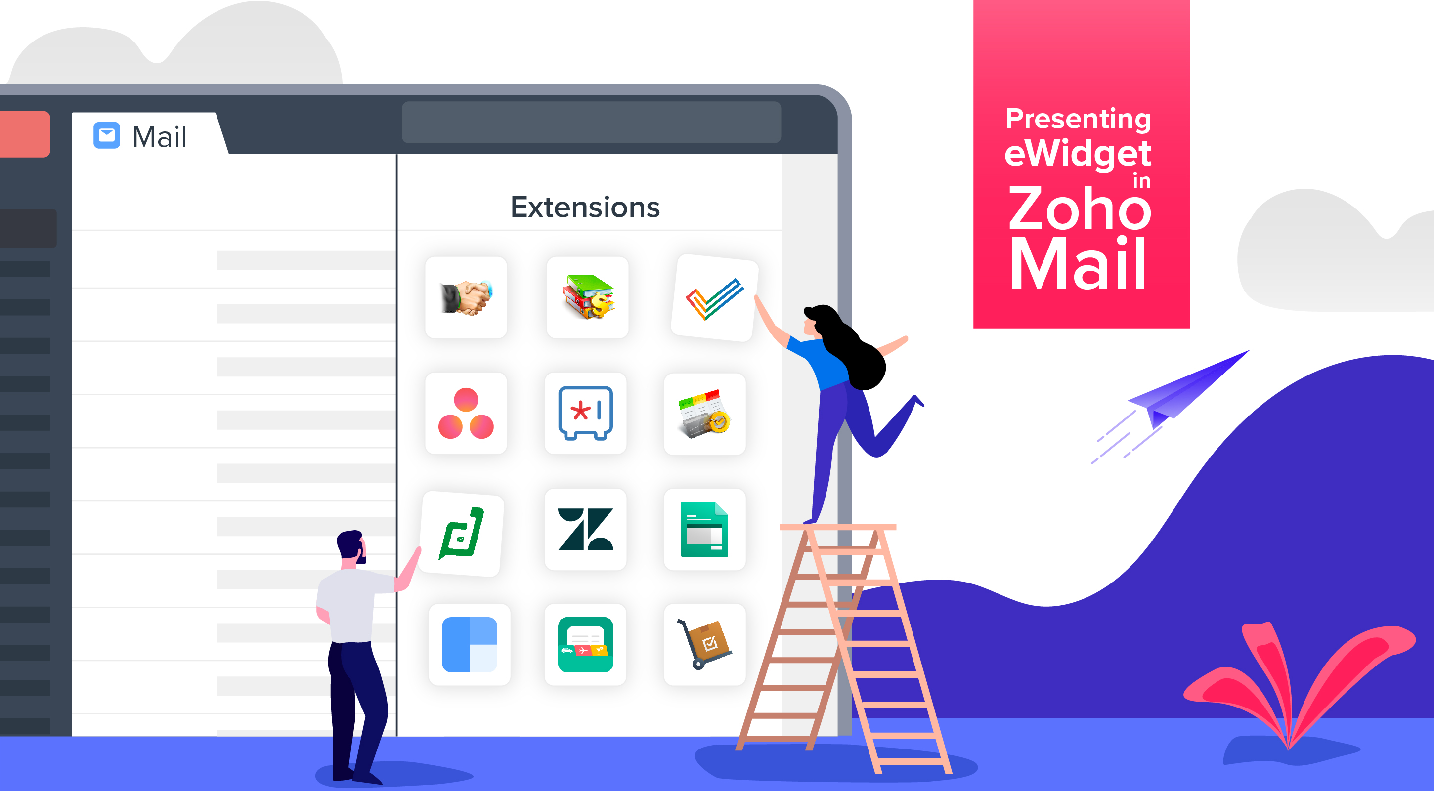 Announcing the new 'eWidget' in Zoho Mail