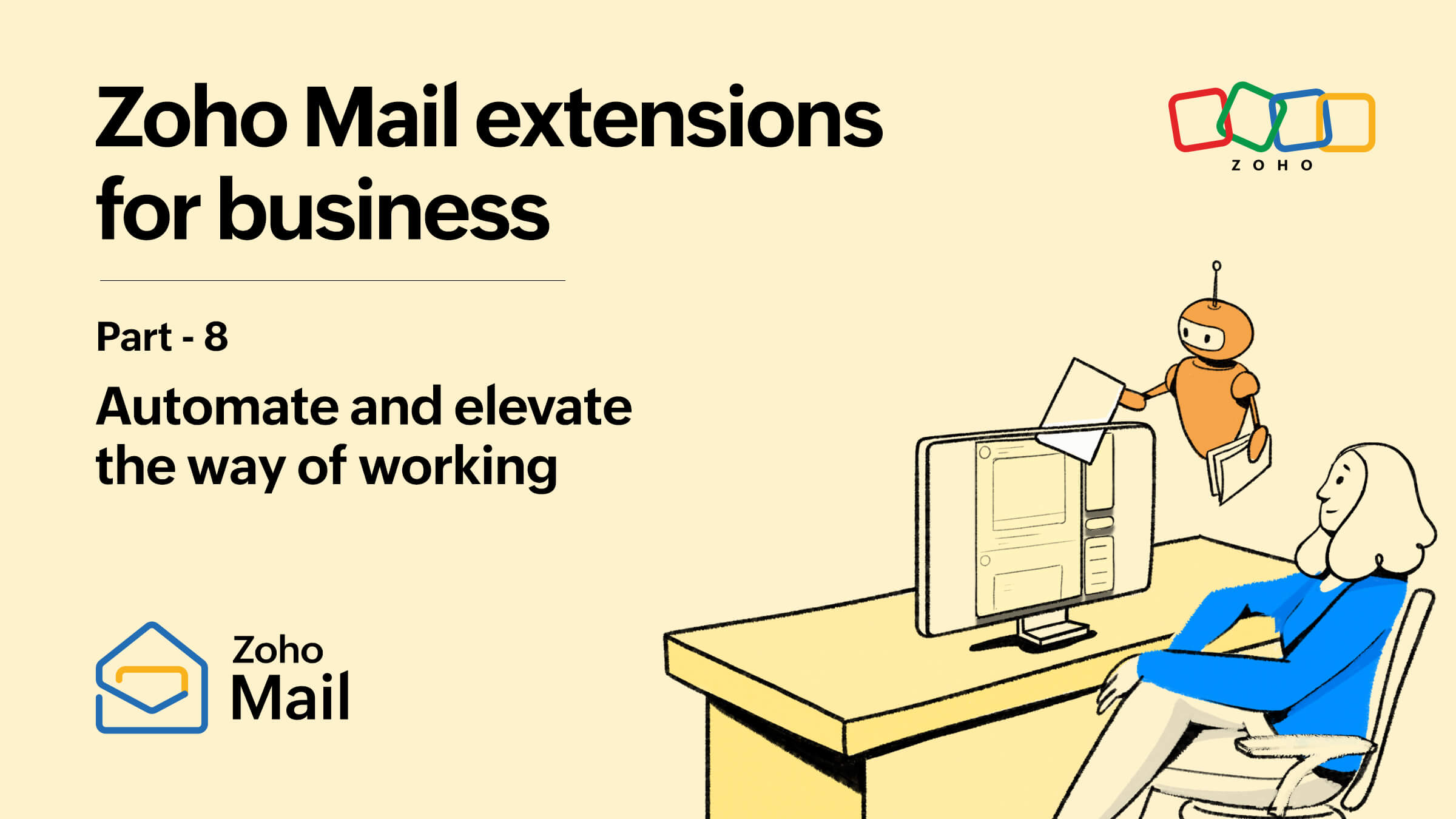 Zoho Mail extensions for automation