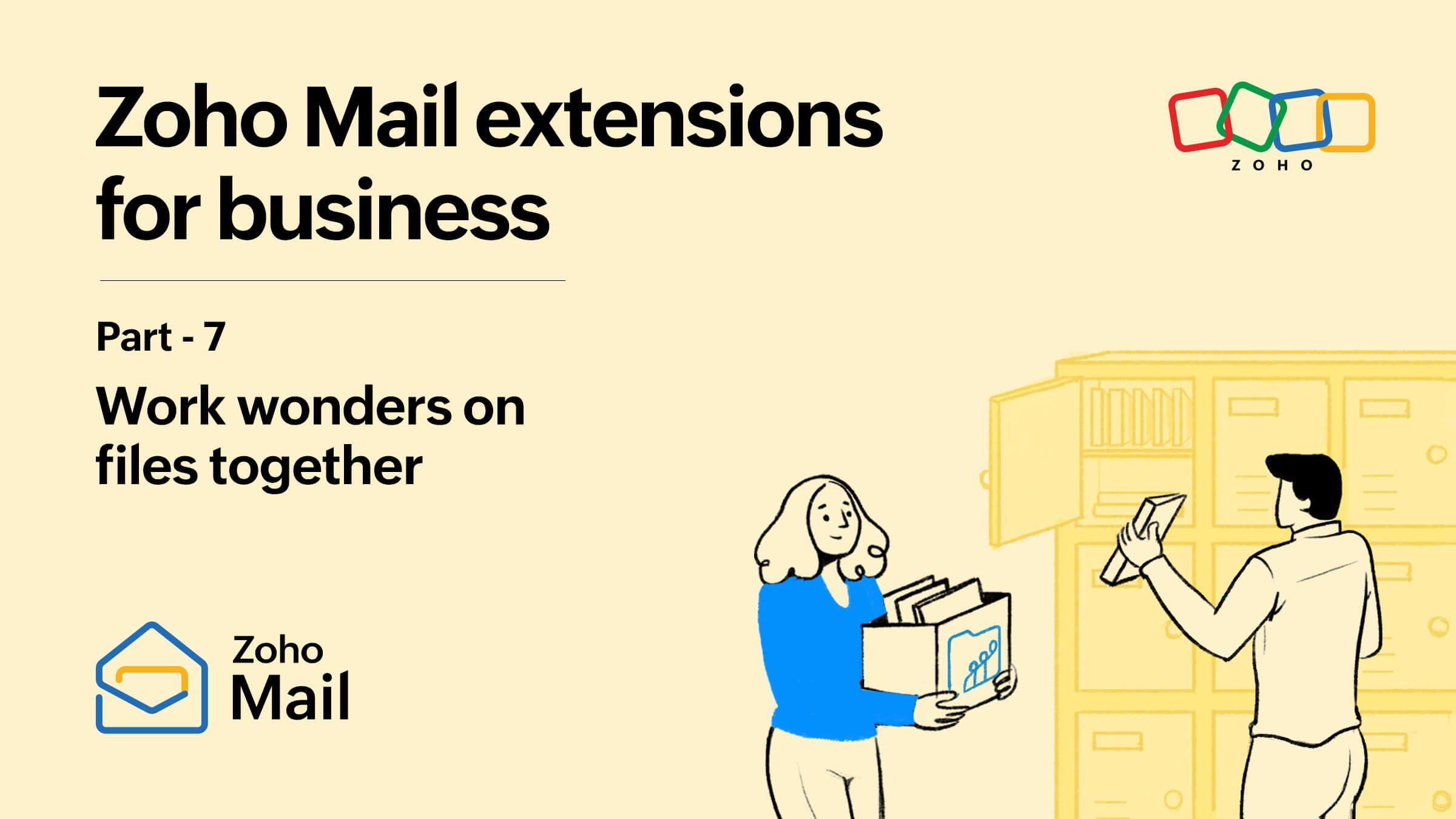 Zoho Mail extensions for business