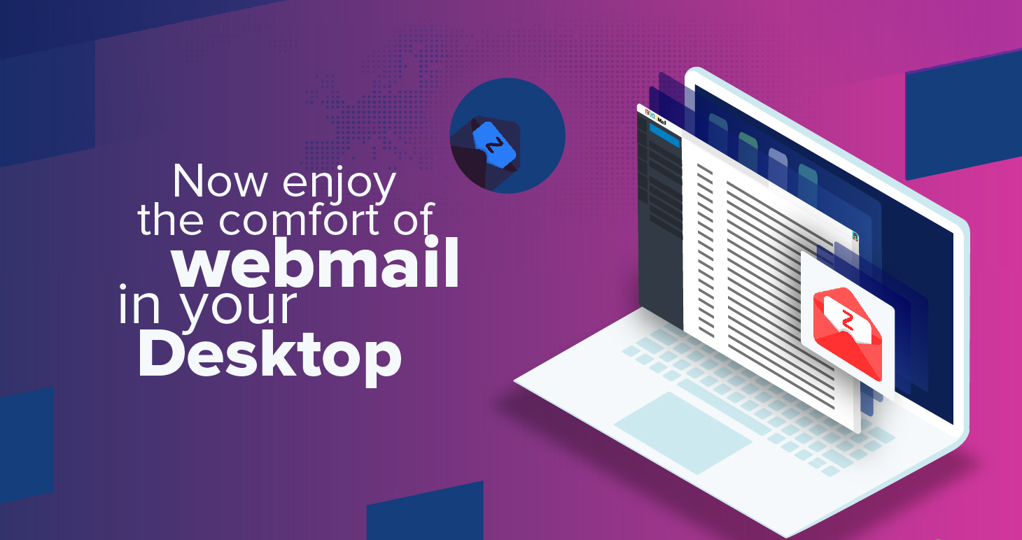 Desktop mail. Email desktop.