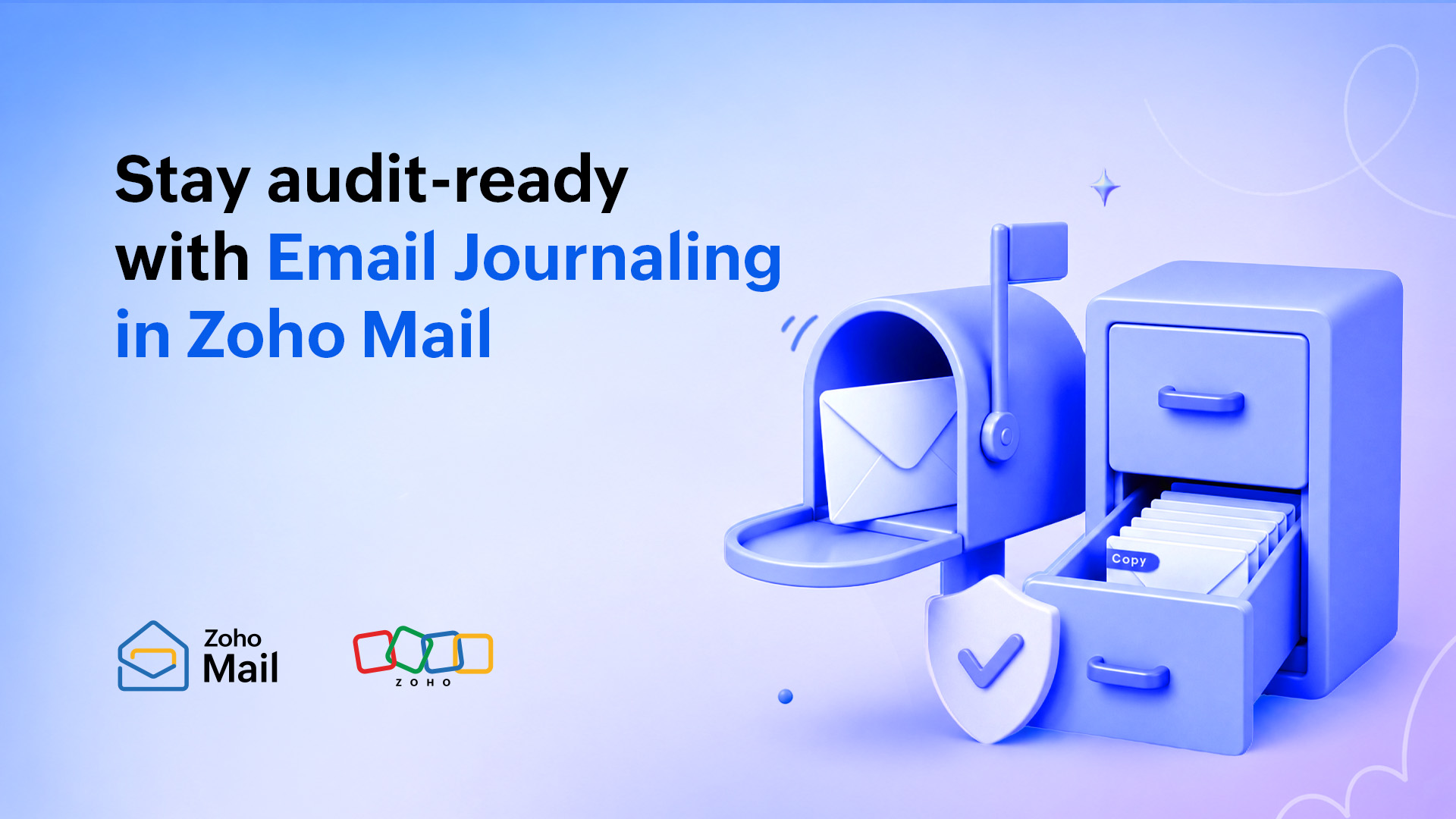 Stay audit-ready with email journaling in Zoho Mail
