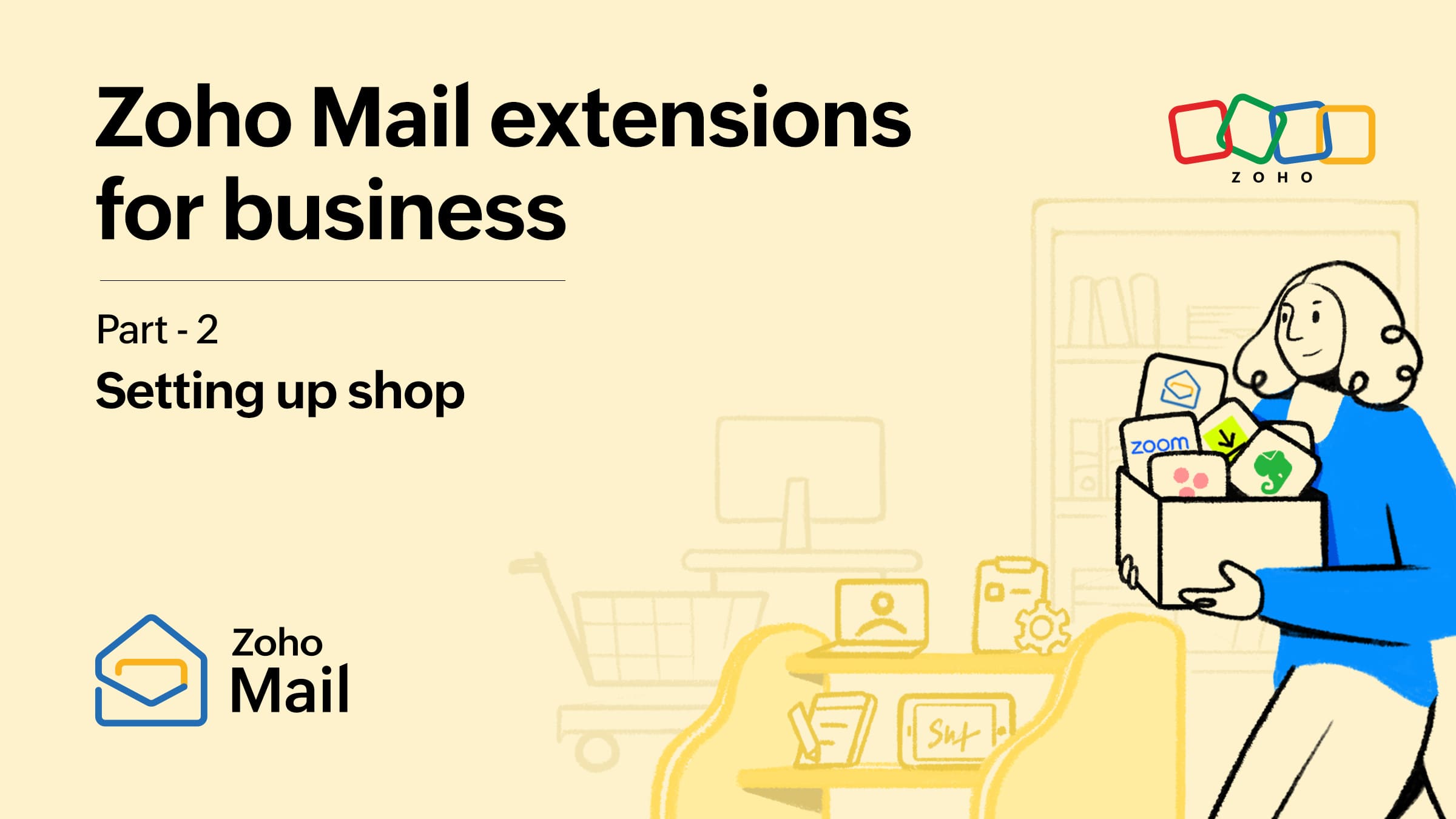 Zoho Mail extensions for business 