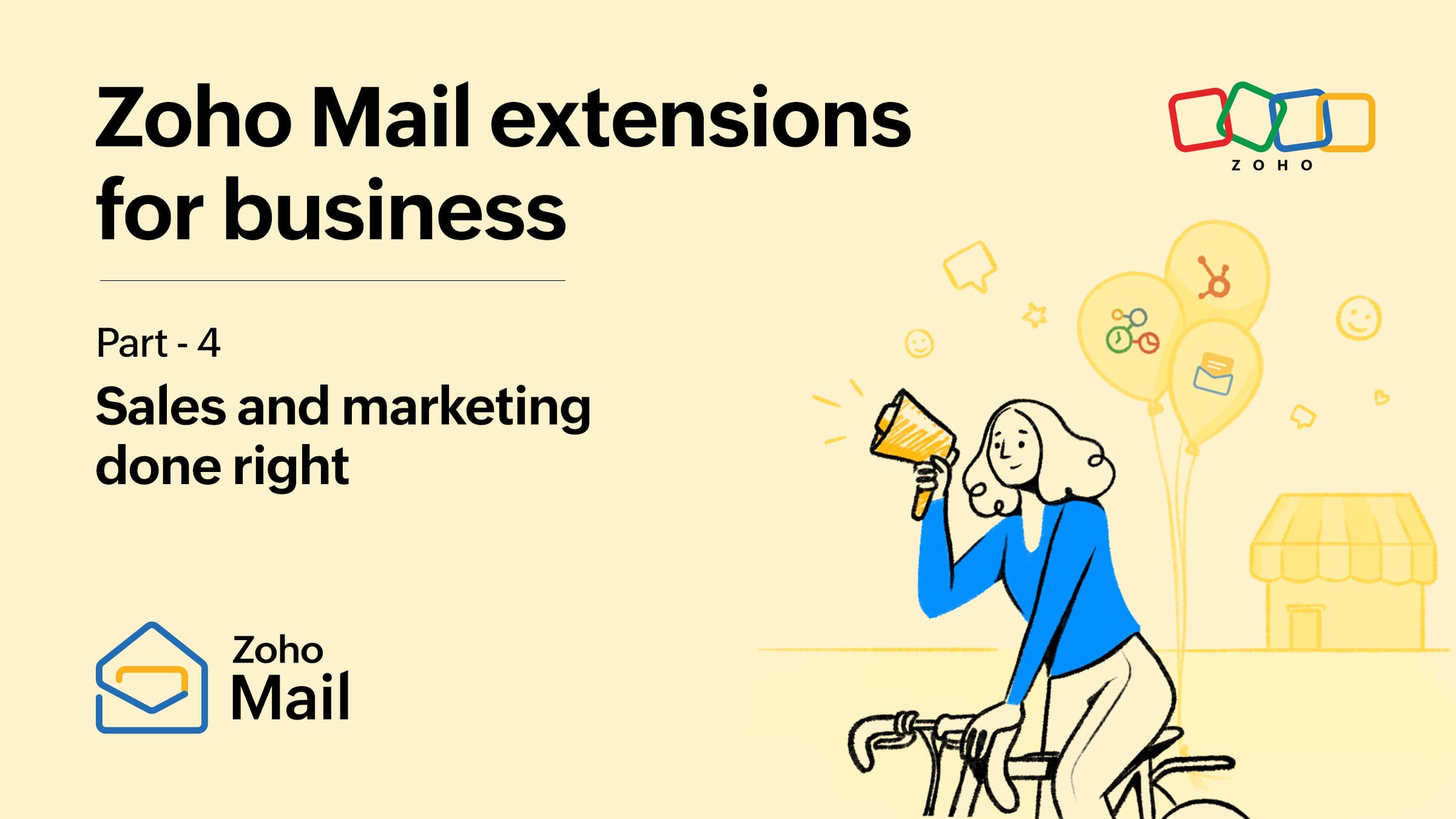 Zoho Mail extensions for business