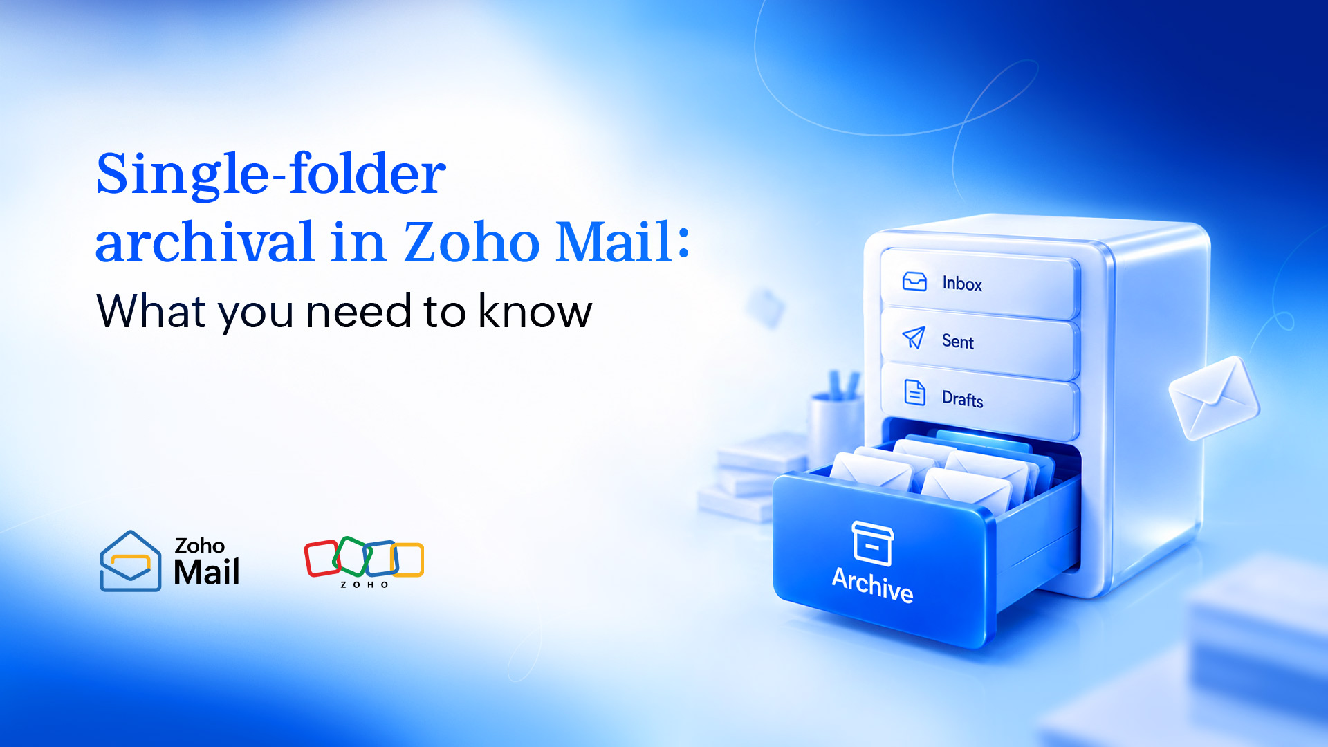 Single-folder archival in Zoho Mail: What you need to know