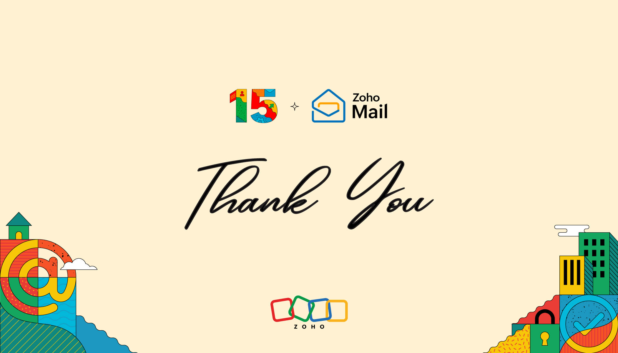 A message from the Zoho Mail team 