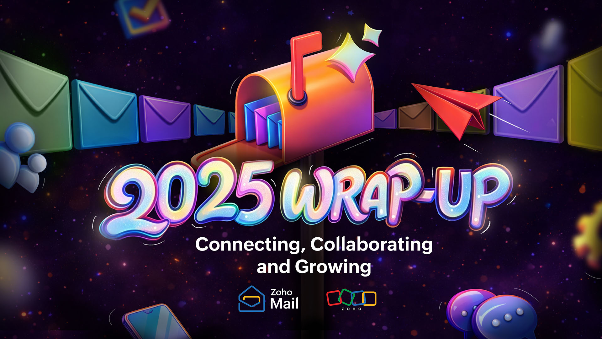 Connecting, collaborating, and growing: Zoho Mail 2025 wrap-up