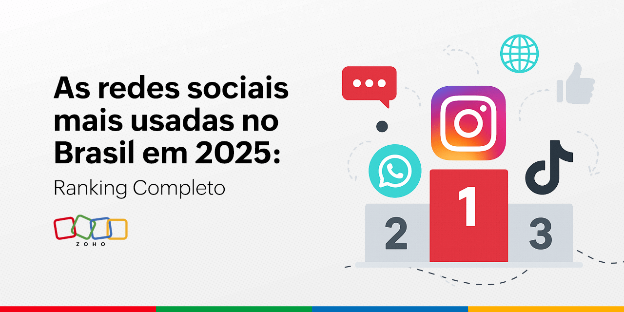 As redes sociais mais usadas no Brasil em 2025: ranking completo