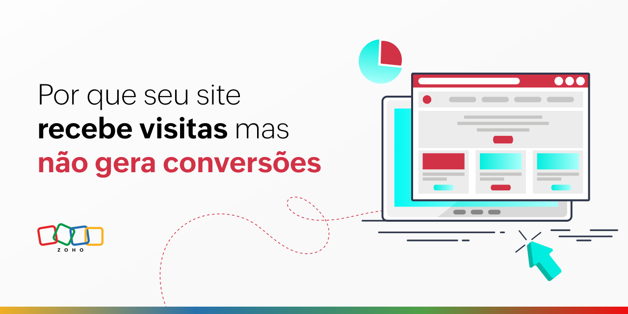 Por que seu site recebe visitas mas não gera conversões