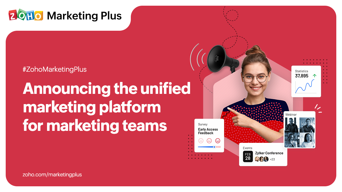 Introducing Zoho Marketing Plus