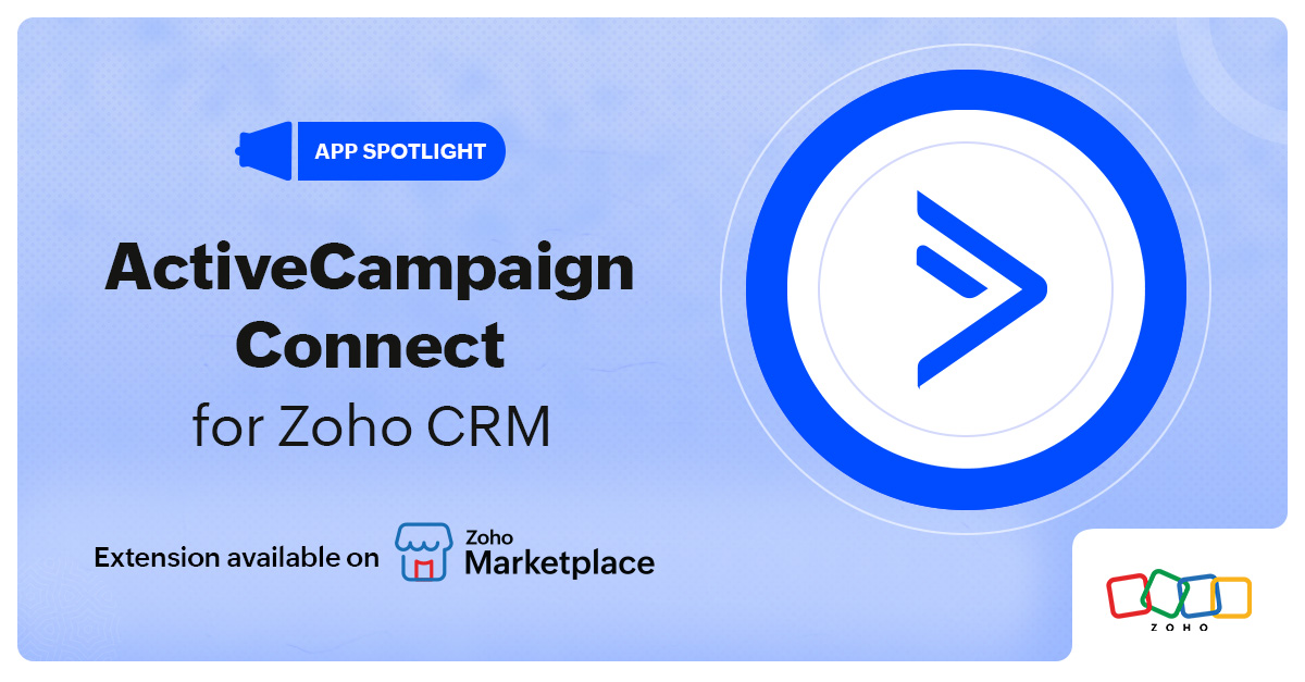 App Spotlight: ActiveCampaign Connect for Zoho CRM