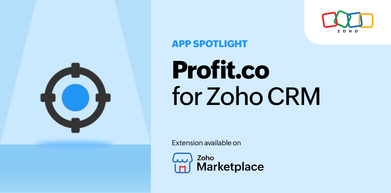 App Spotlight: Profit.co for Zoho CRM