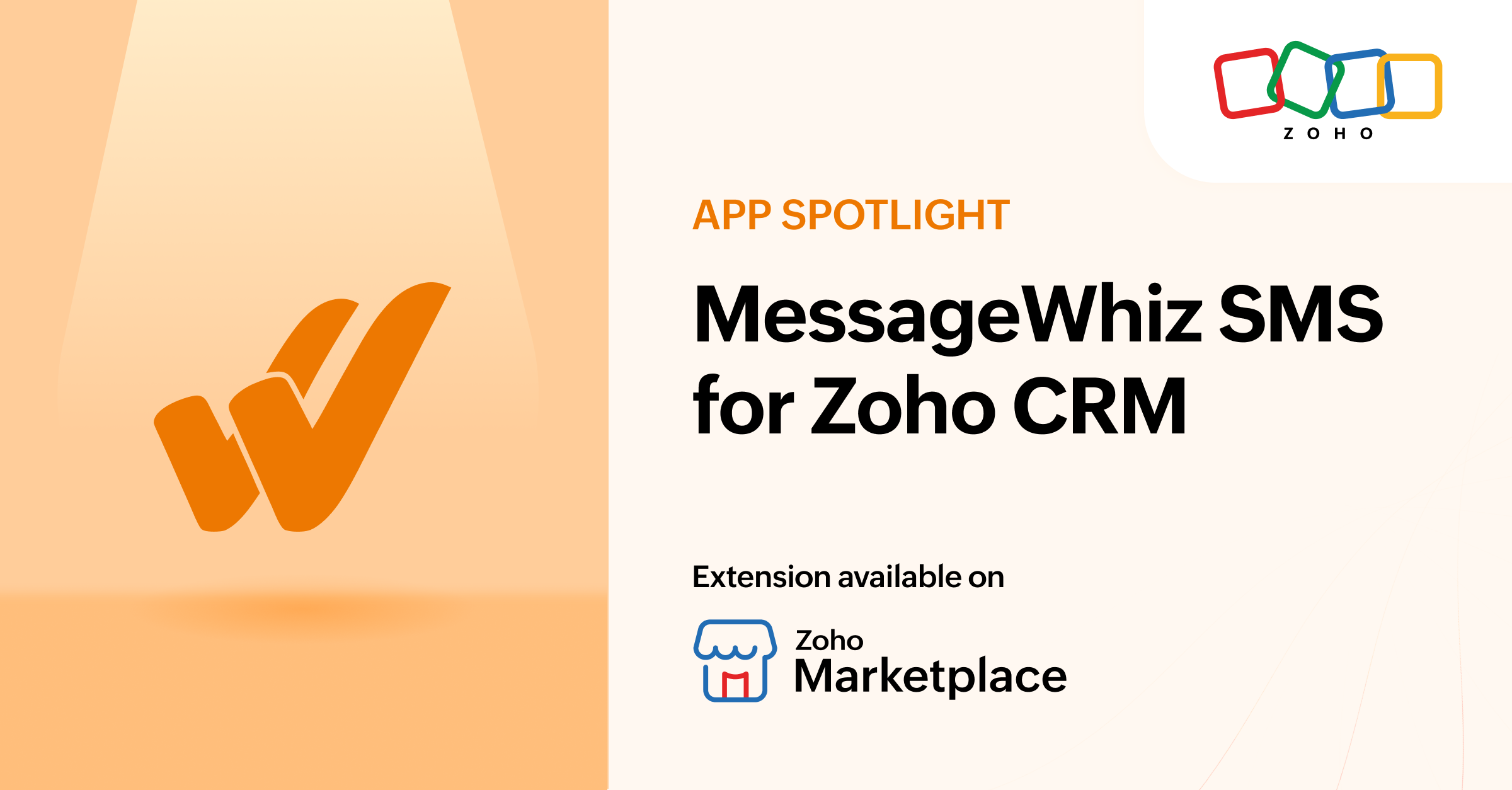 App Spotlight: MessageWhiz SMS for Zoho CRM