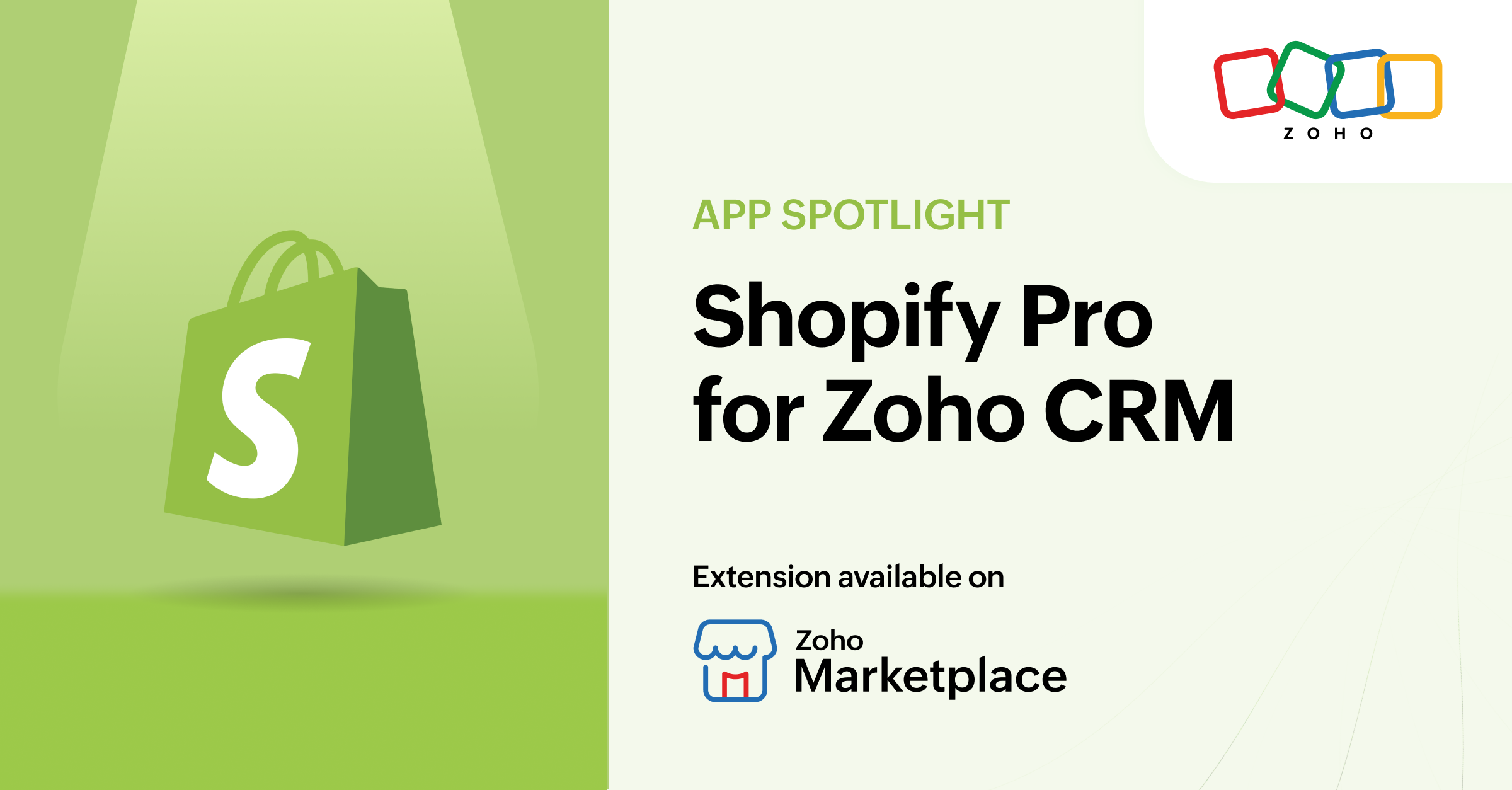 App Spotlight: Shopify Pro for Zoho CRM
