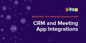 Online Meeting Applications for Zoho CRM