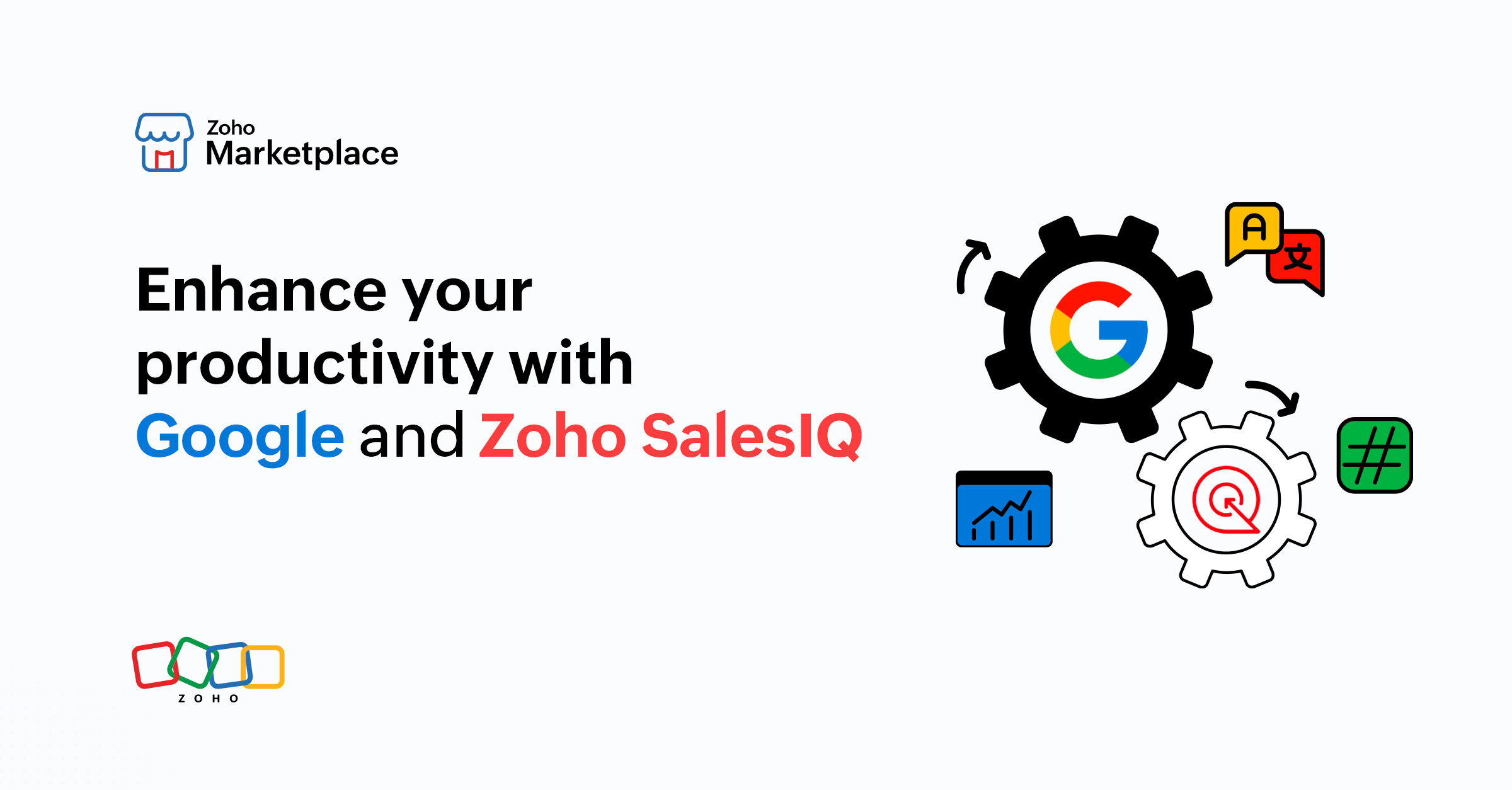 Enhance your productivity with Google and Zoho SalesIQ