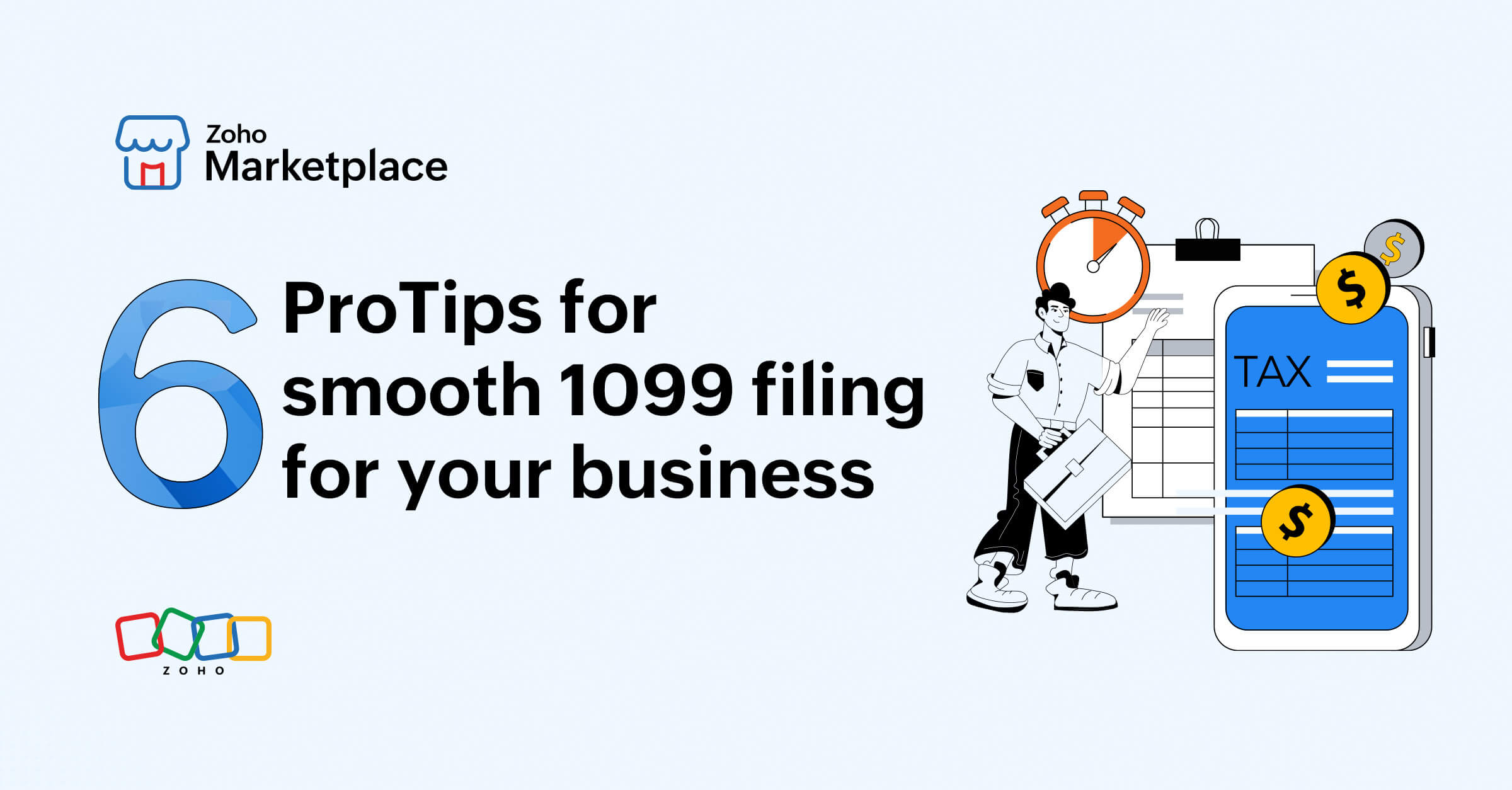 6 ProTips for smooth 1099 filing for your business