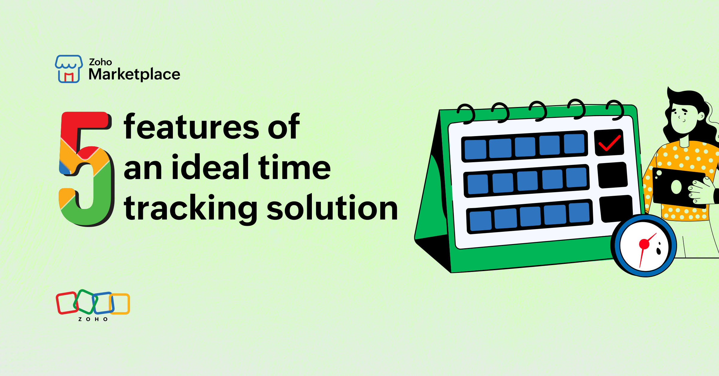 5 features of an ideal time tracking solution