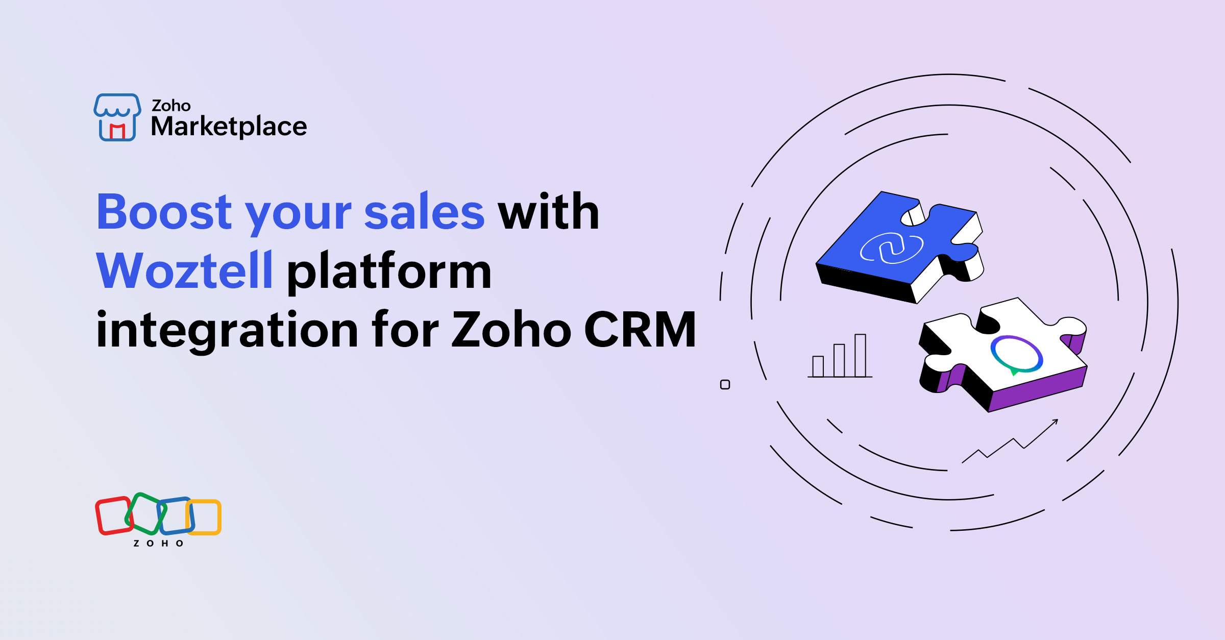 Boost your sales with Woztell platform integration for Zoho CRM