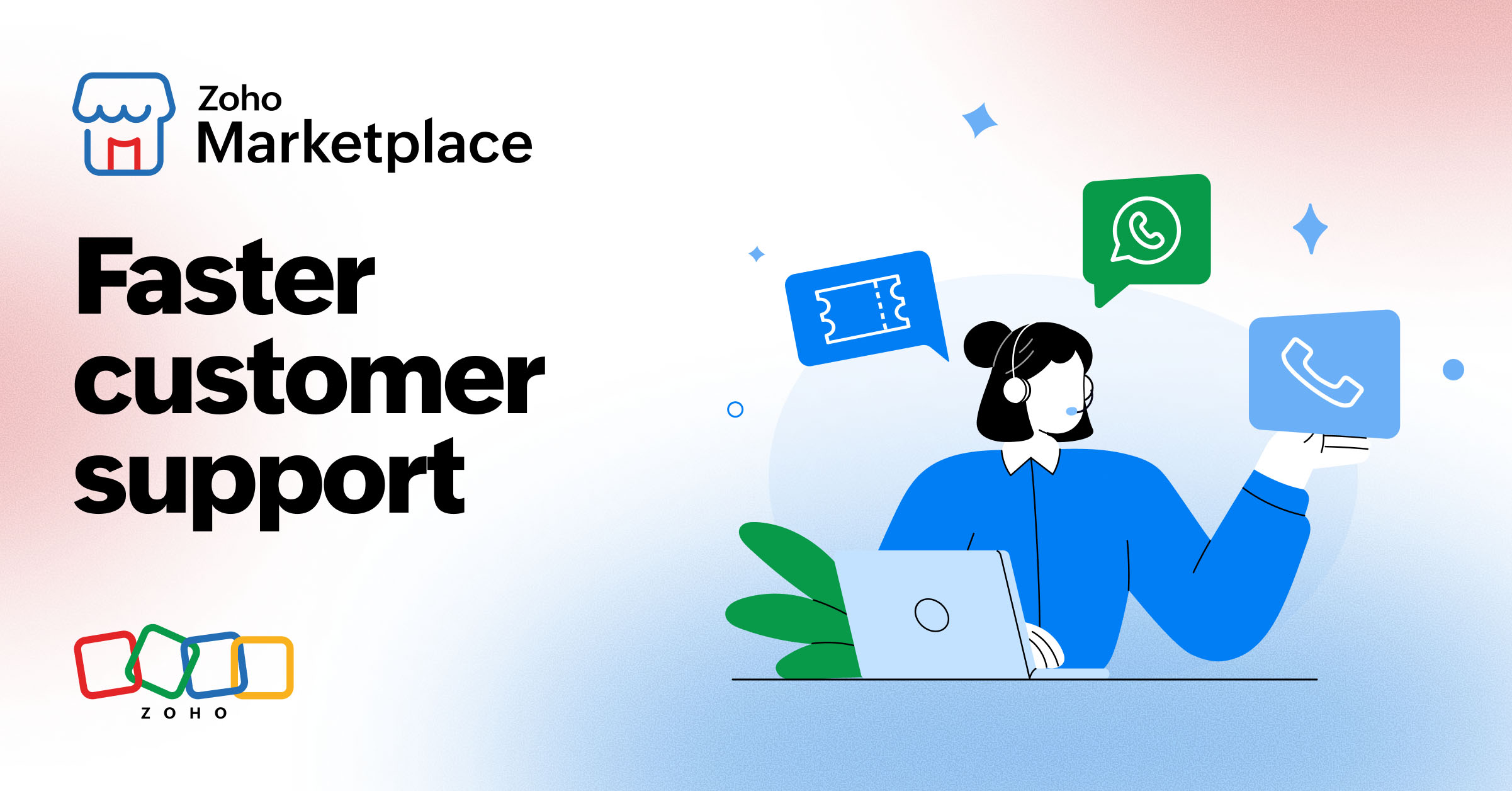 Connecting WhatsApp to Zoho Desk for faster customer support