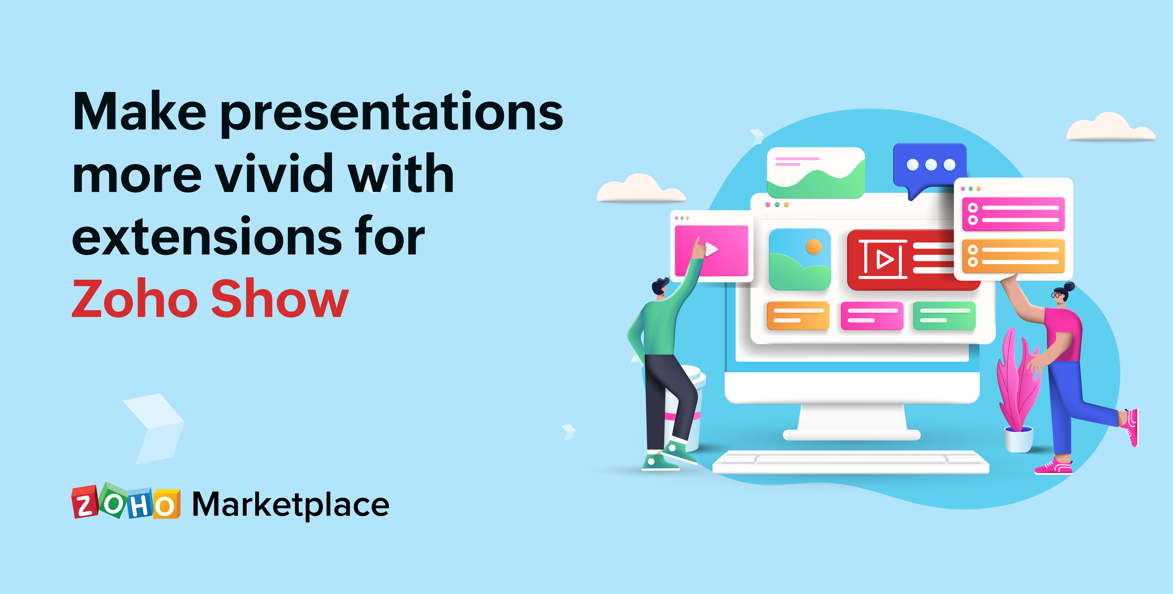 zoho show online presentation