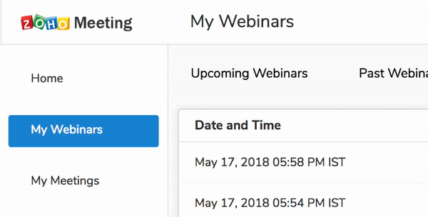 Export reports in CSV and XLS formats.