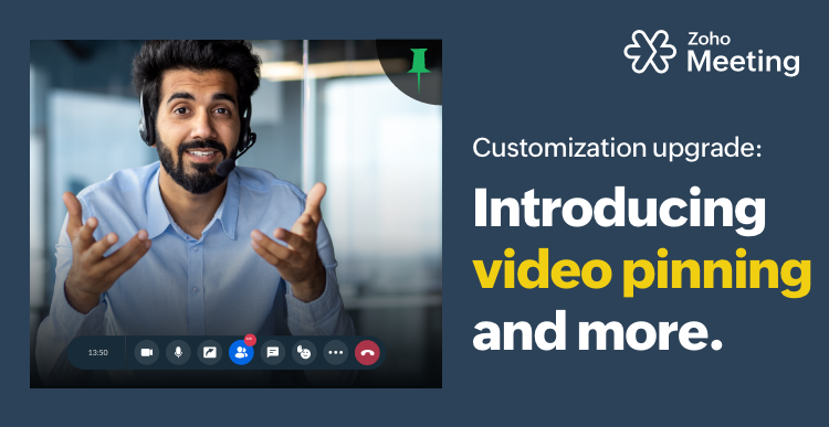 Improved meeting customization: Say hello to video pinning and more