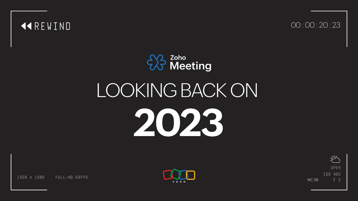 Zoho Meeting - 2023 Review