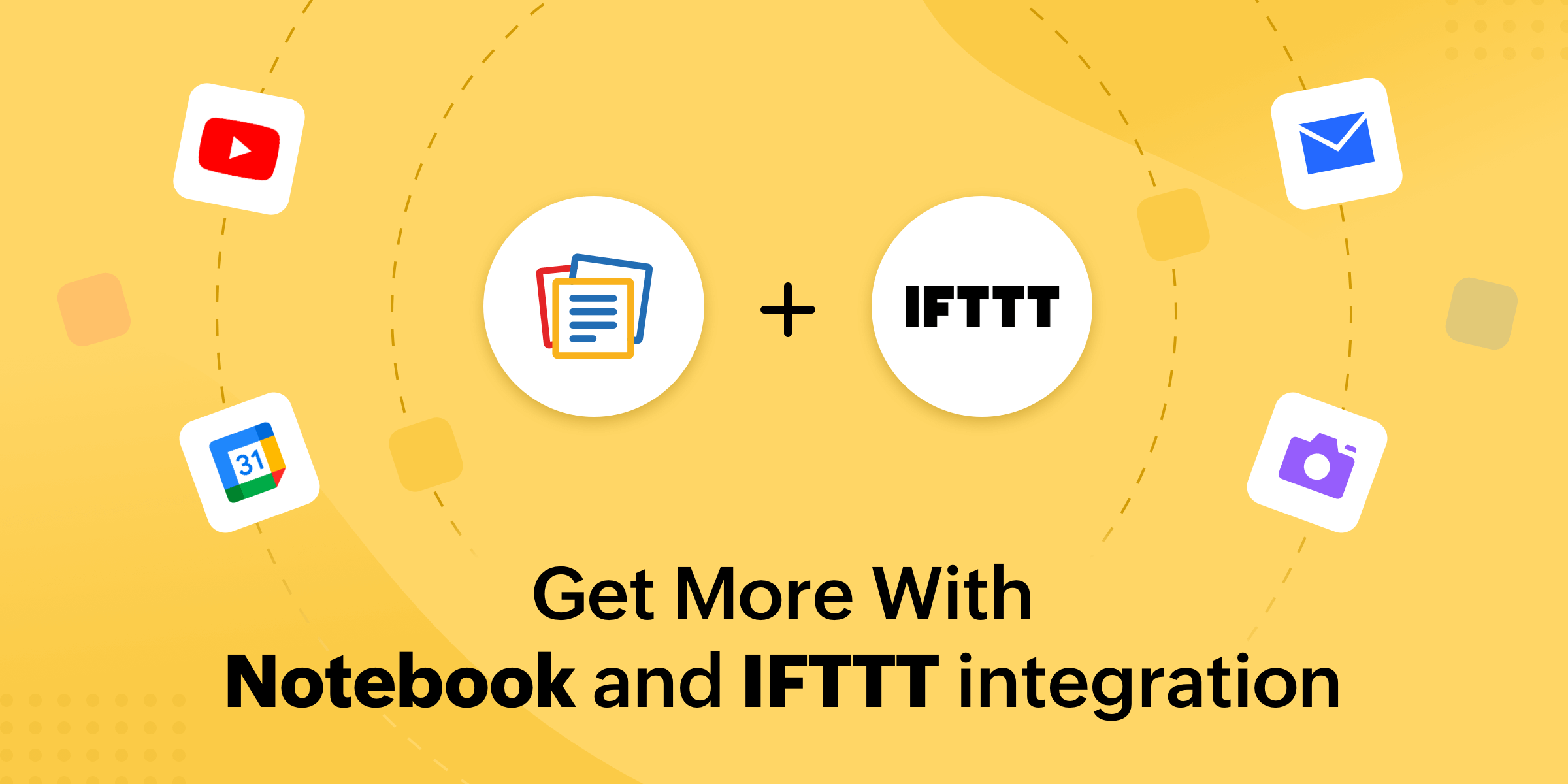 Get More With Notebook and IFTTT integration