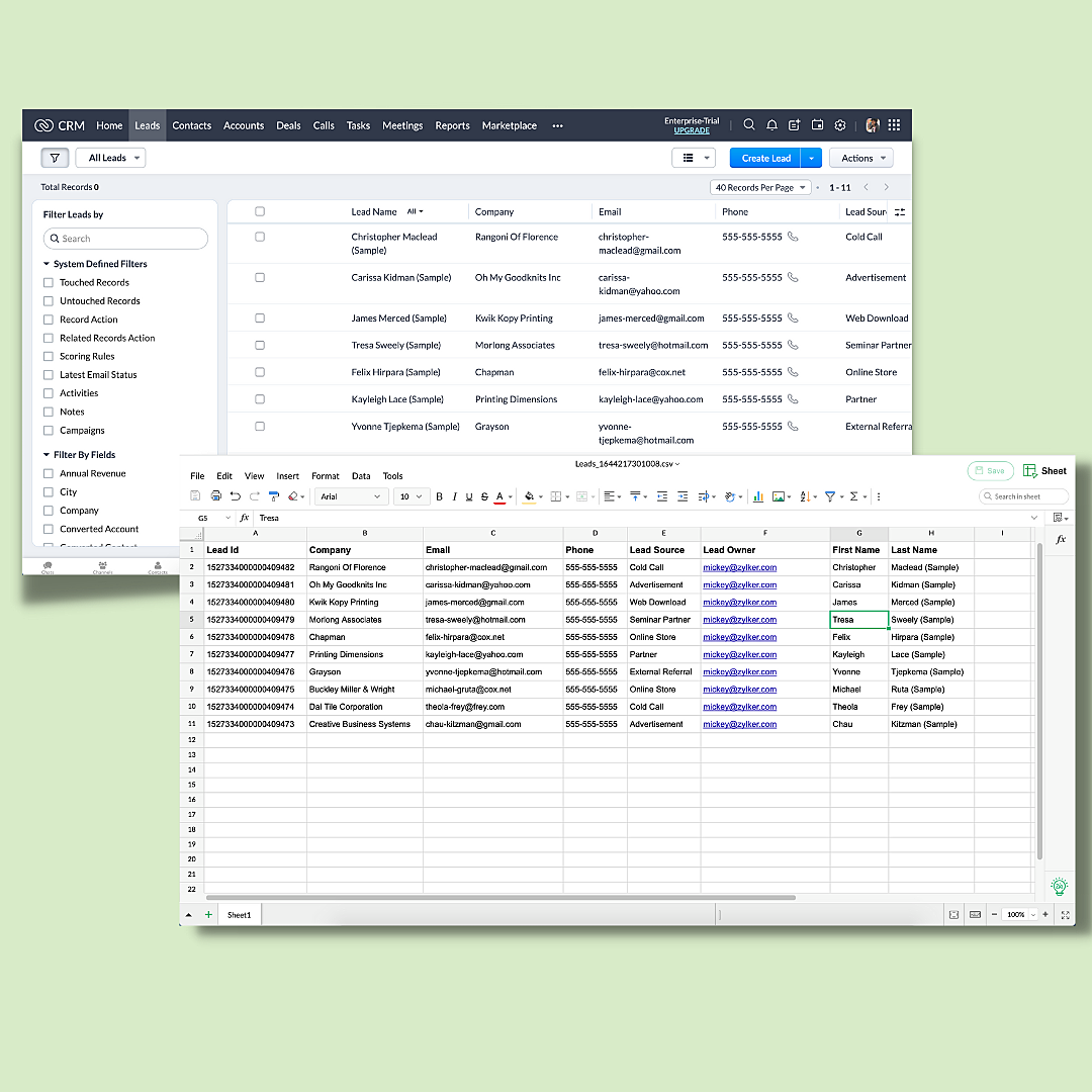 Work with JSON using Zoho Sheet