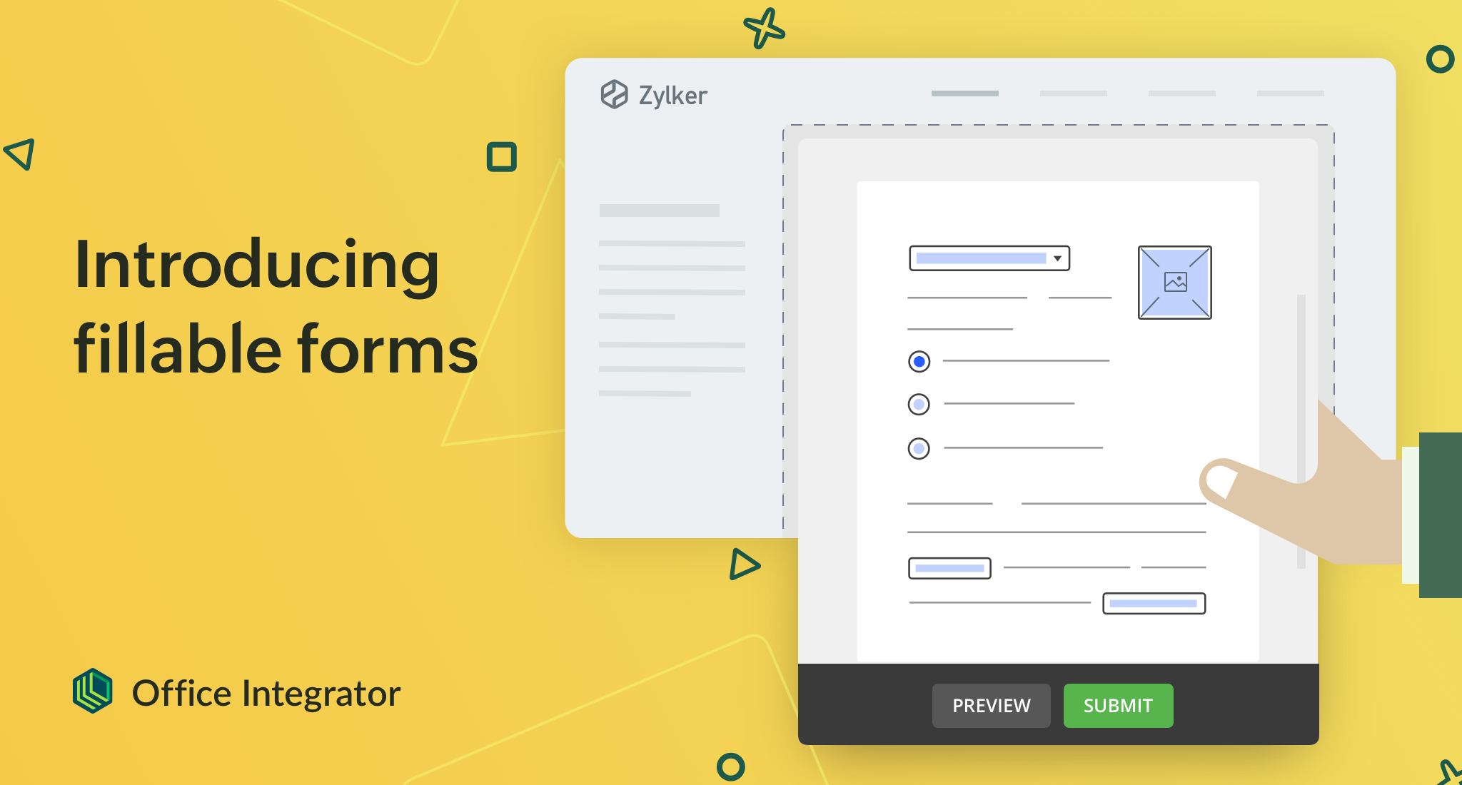 Introducing Fillable Forms in Office Integrator