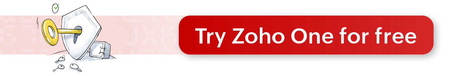 Try Zoho One for free