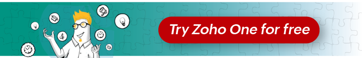 Sign up for Zoho One