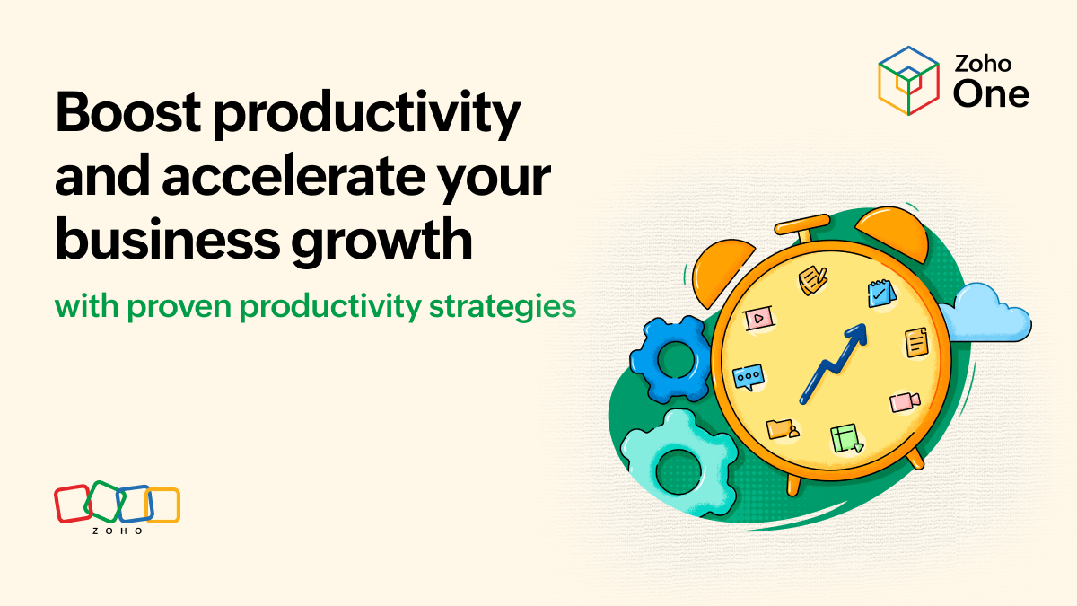 Boost productivity and accelerate your business growth with proven productivity strategies