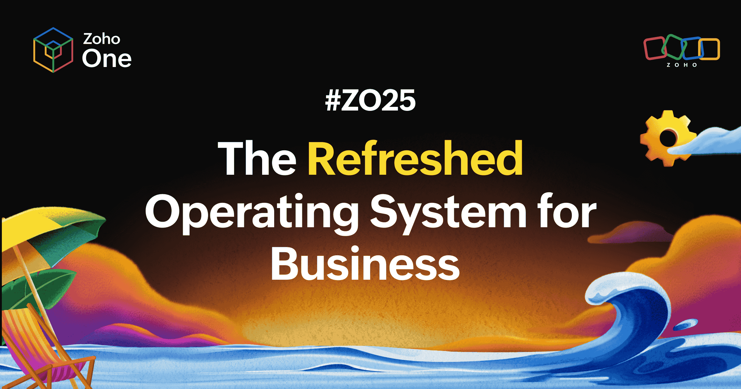 Beach vibes - A refreshed Zoho One experience