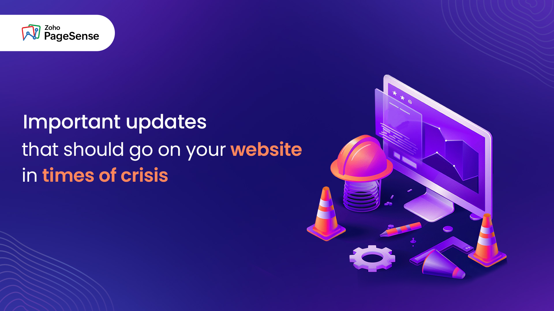 Important updates that should go on your website in times of crisis