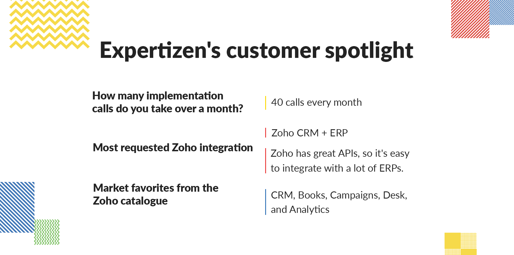 Expertizen | Customer Spotlight | Zoho partner