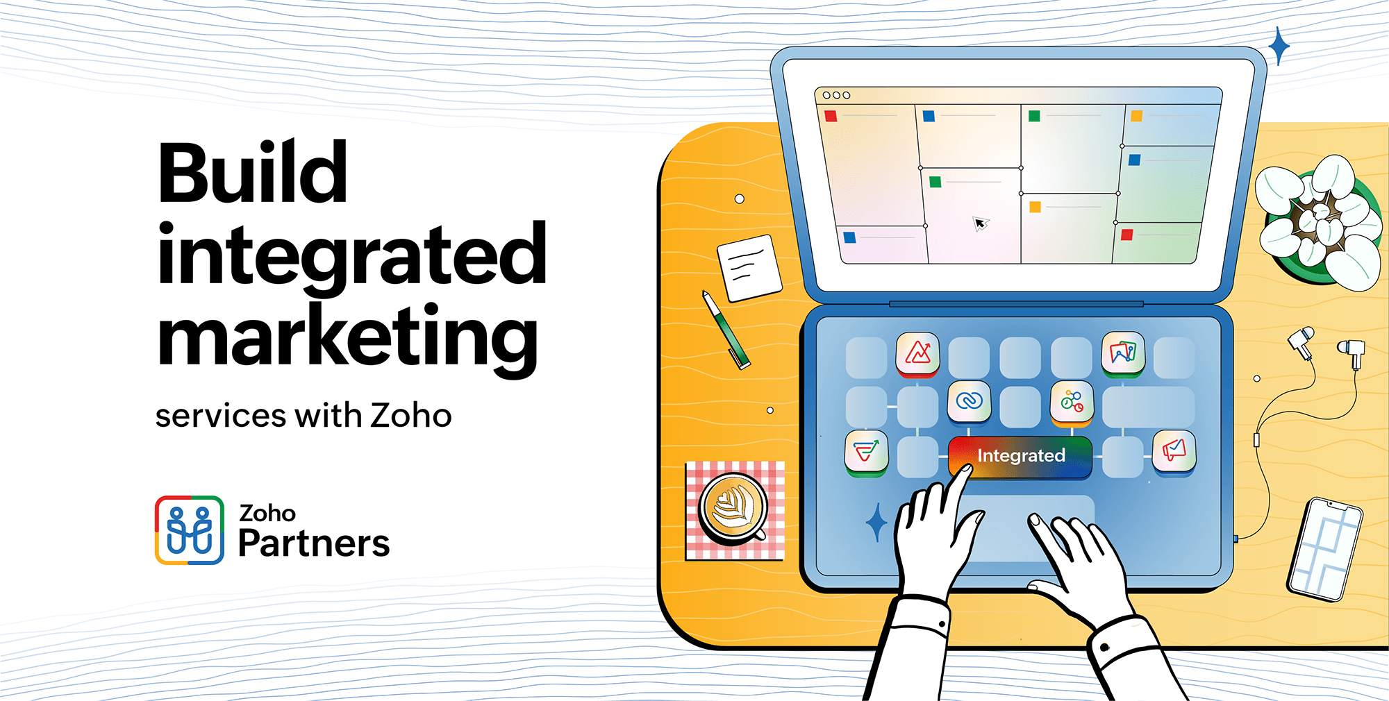 Build integrated marketing services with Zoho